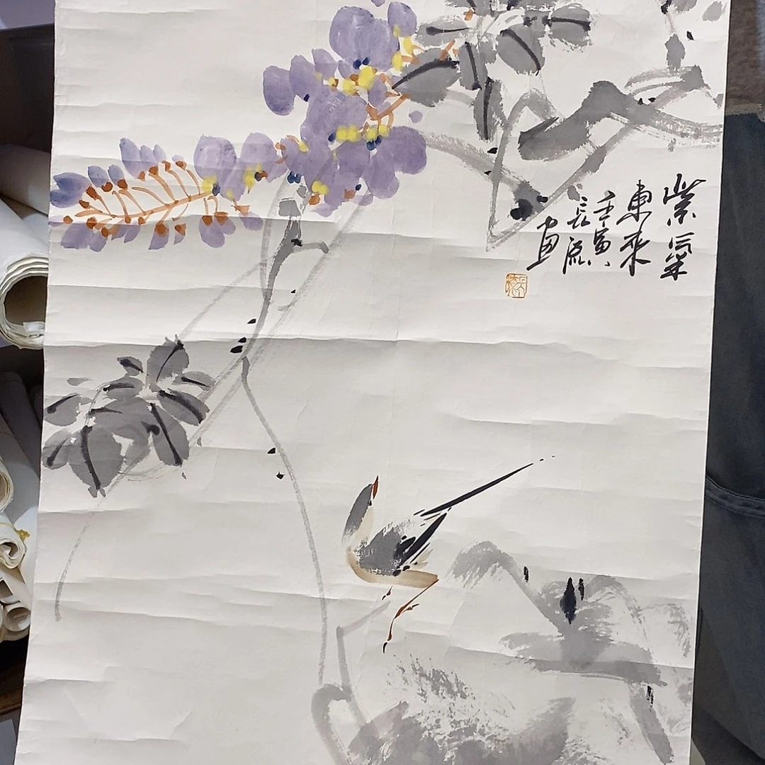 国画王长流老师作品