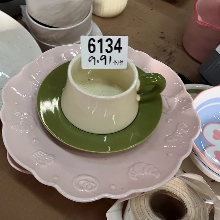 搪瓷微瑕外贸餐具6134