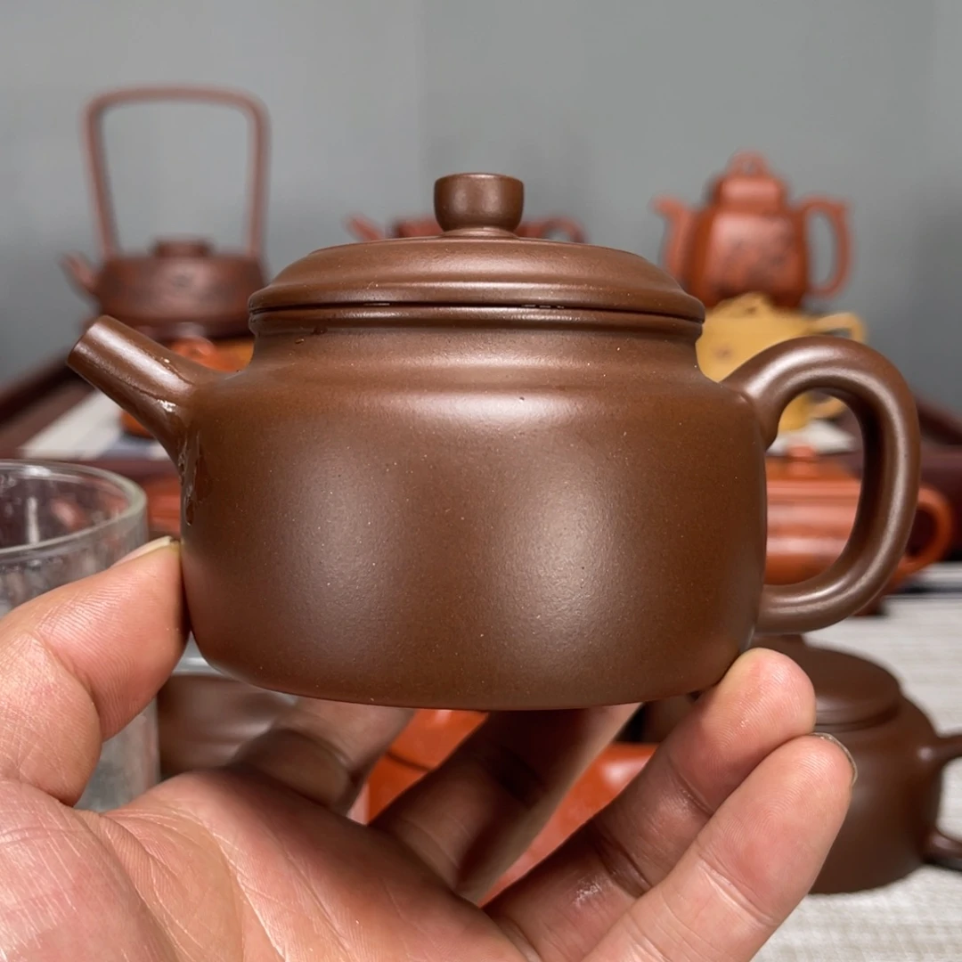 紫砂茶壶天*德中壶