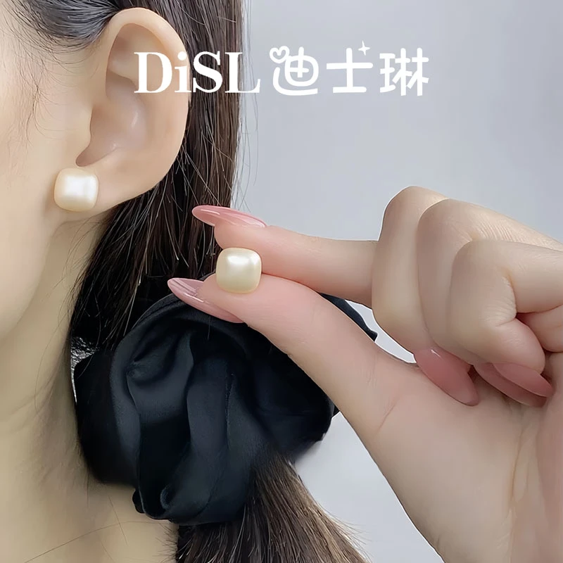 铜合金耳饰 3F30-59 法★【曼塔方形珠】限定 YRoNar 欧斯伽斯 耳钉