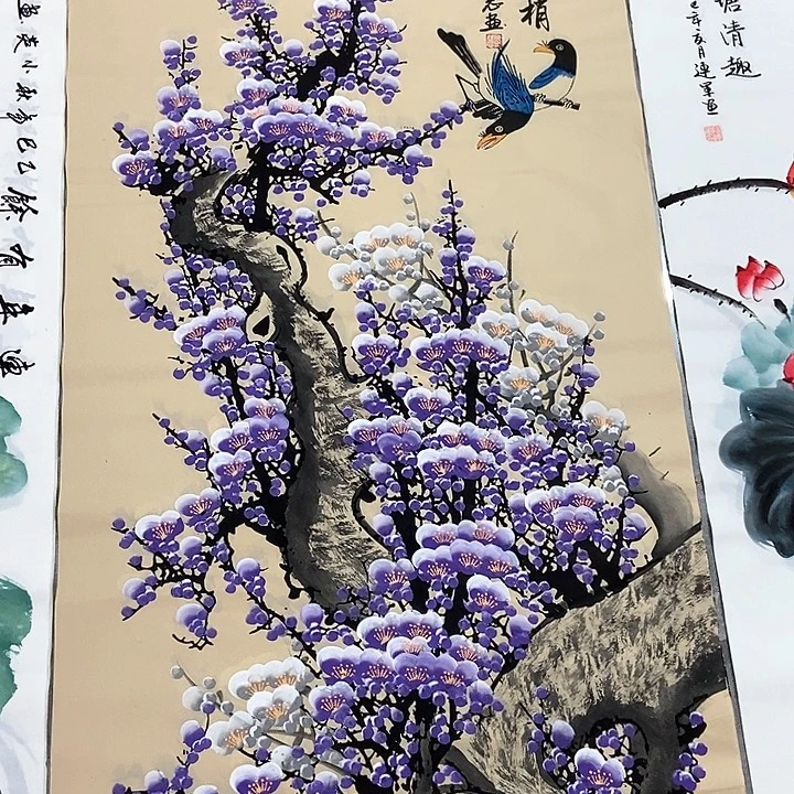 小周画廊的直播间