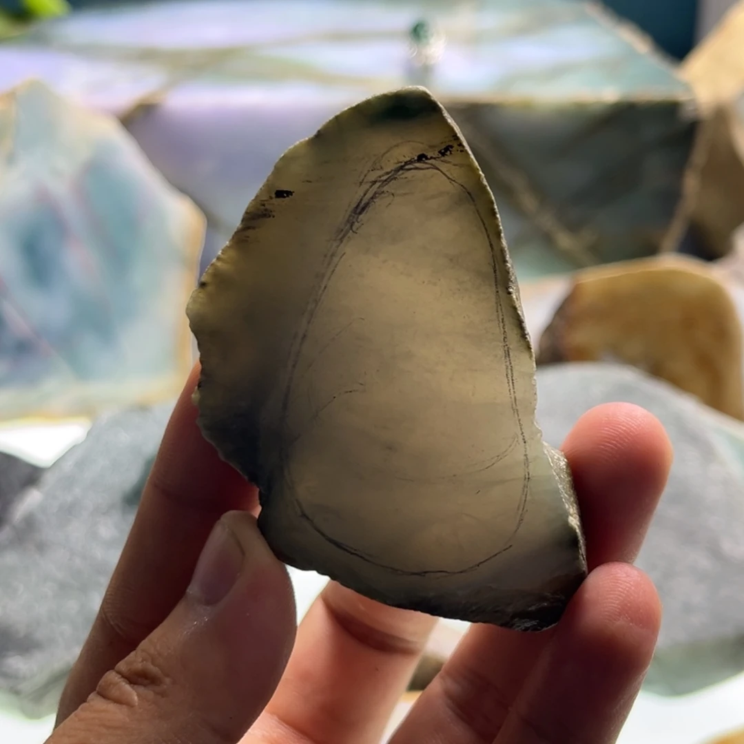 定制翡翠未镶嵌糯冰