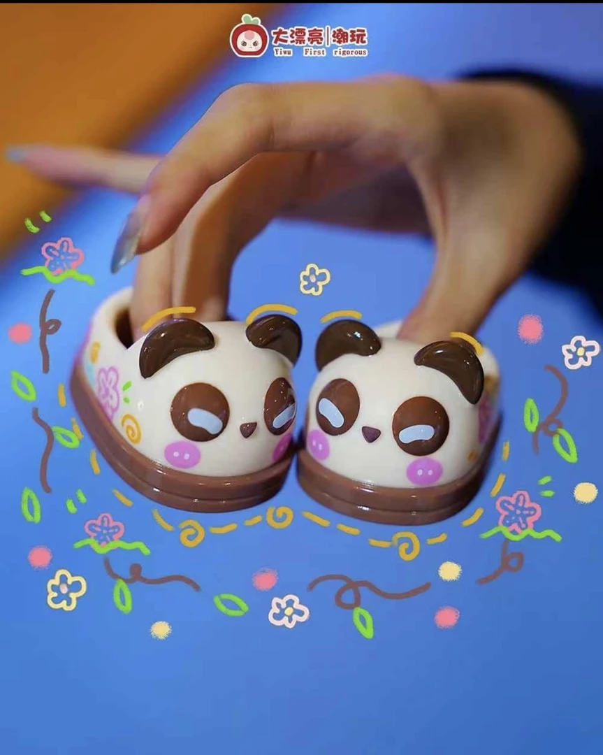 【卡比拆个盒】娃三岁400大体娃娃鞋 文创好物