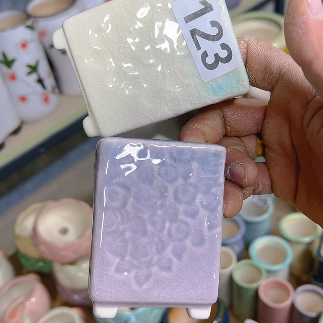 红陶陶瓷花盆当场满12包邮