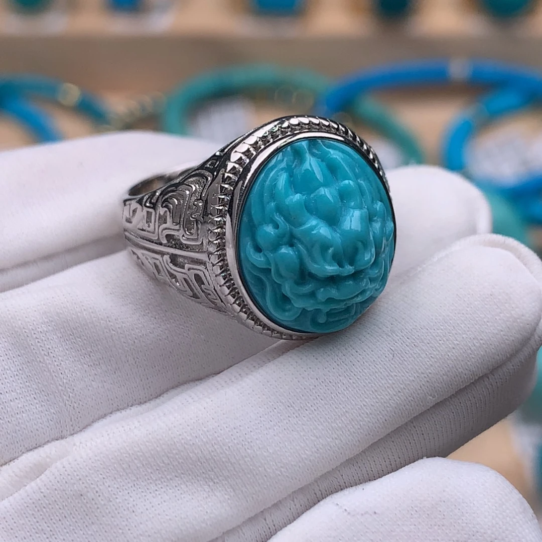 绿松石未镶嵌配饰