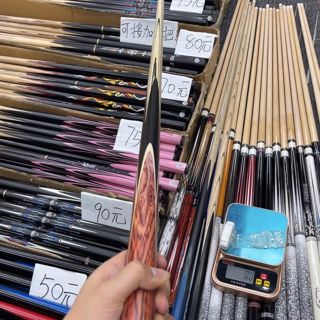 白蜡木长款流光页木小头杆盒套装