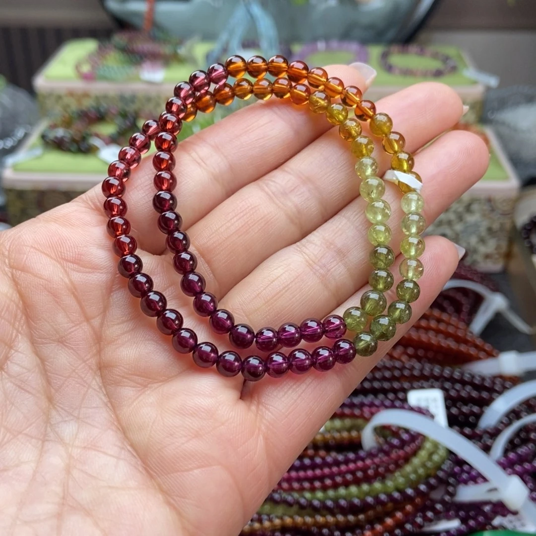 手串未镶嵌石榴石手串5