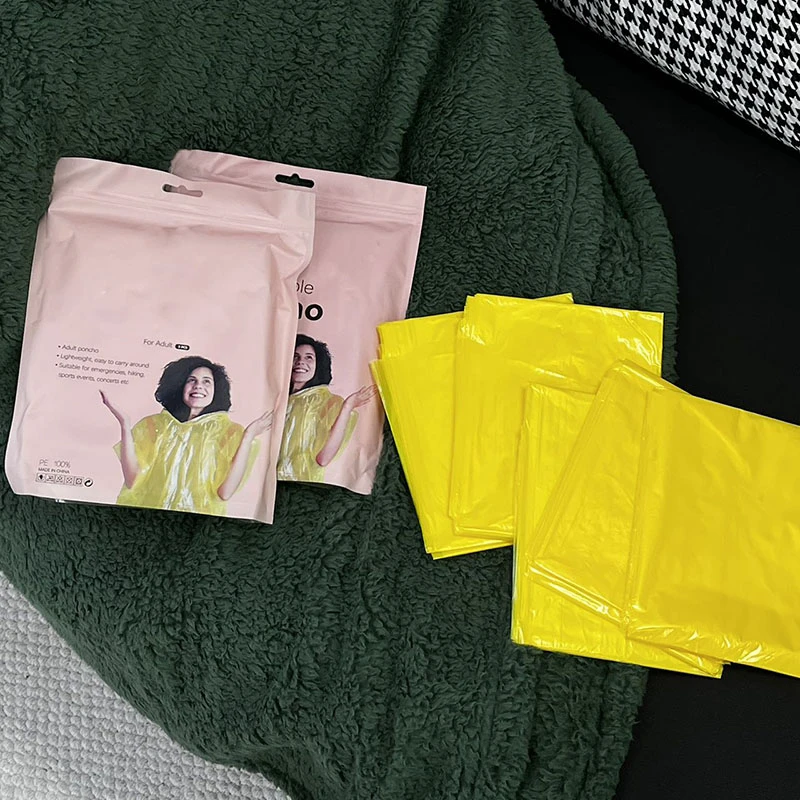 (便携一次性雨衣）户外旅行演唱会挡雨挡水一次性长款雨披Z