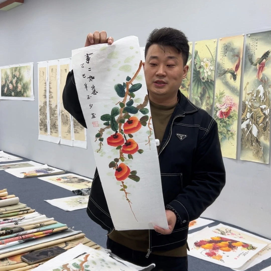 国画国画作品宣纸纯手绘