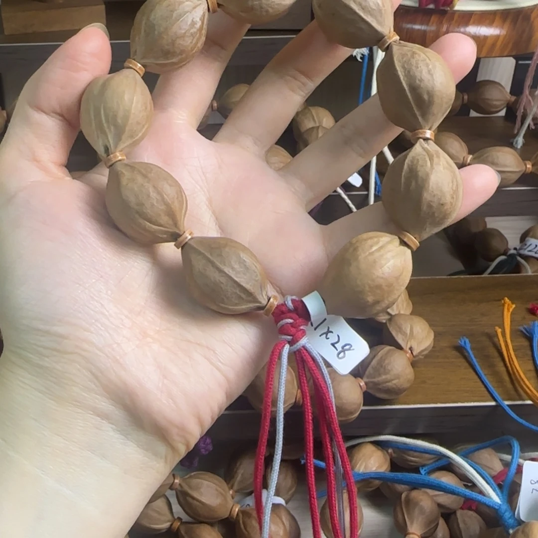手串橄榄核梅林铁核三花鲨鱼背2128