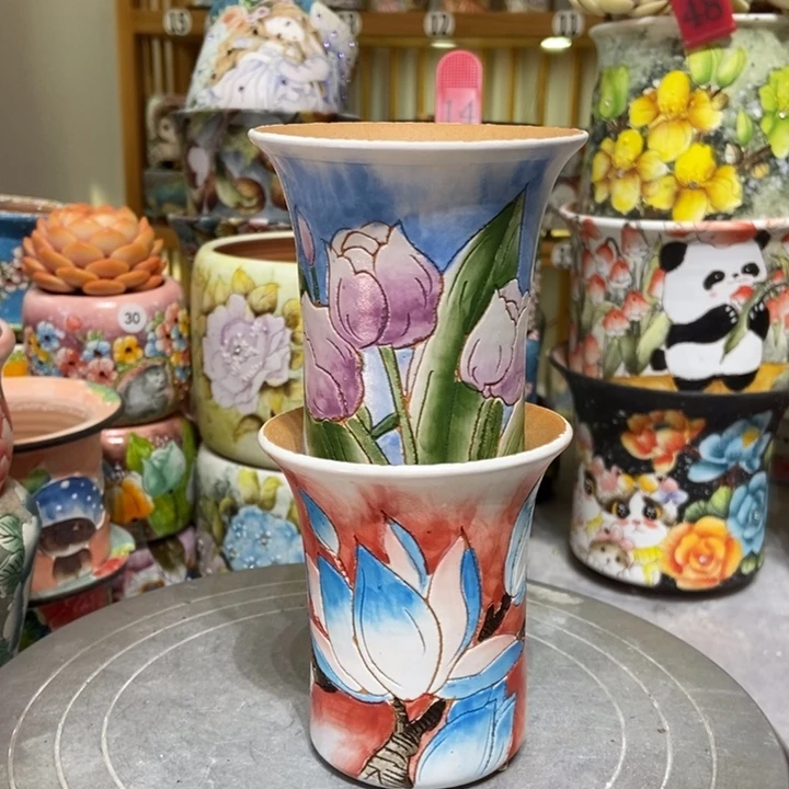 景德镇艺术手绘作品