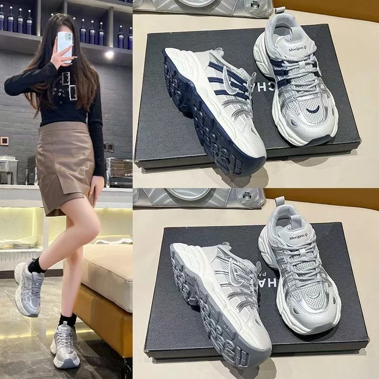 增高女士春款老爹鞋