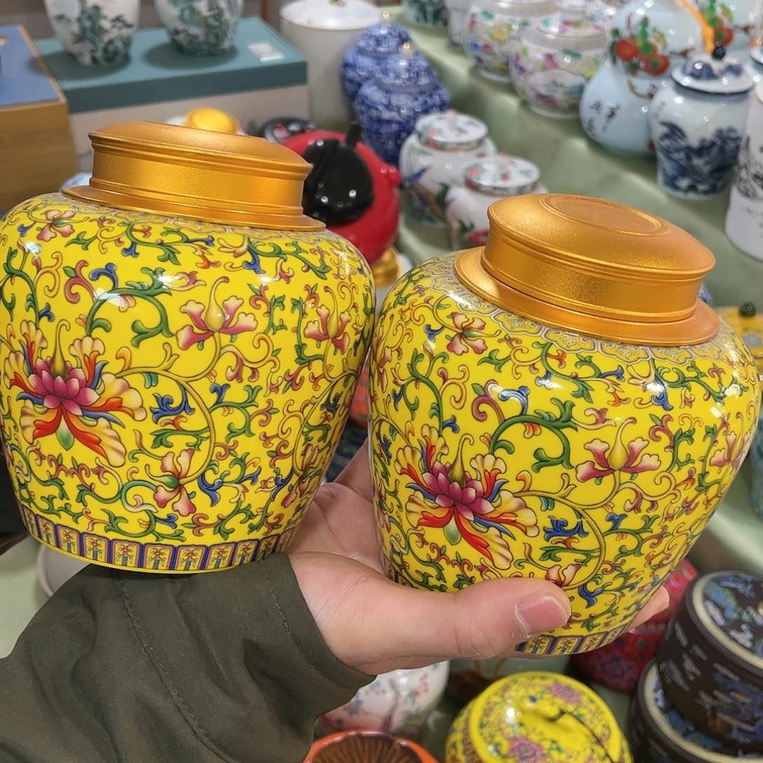 陶瓷罐茶叶罐密封罐
