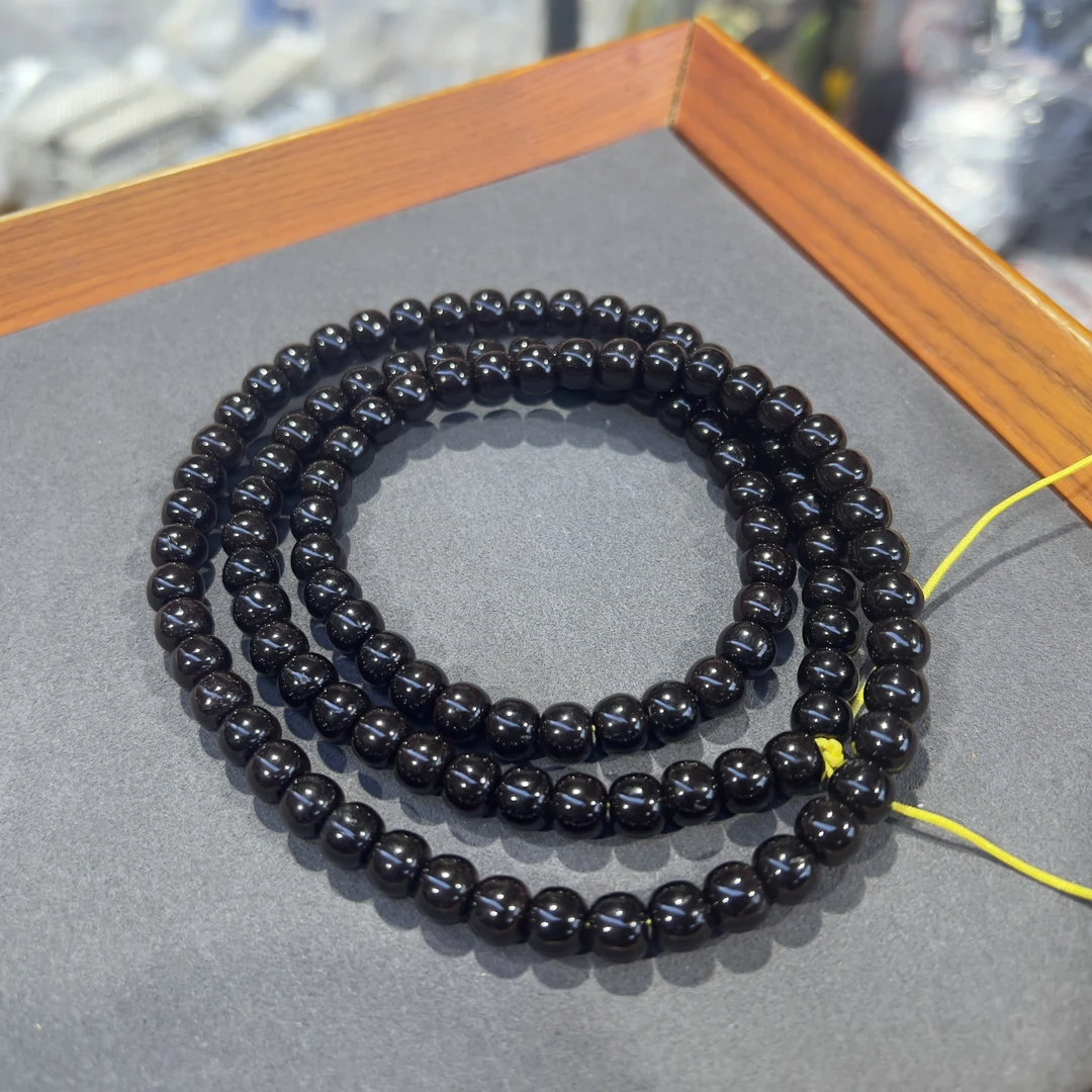 尺寸8mm左右椰蒂黑金多圈一条005椰蒂