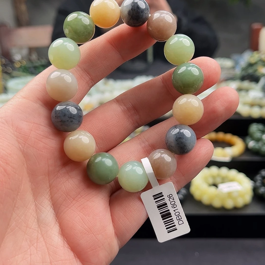 和田玉手串未镶嵌