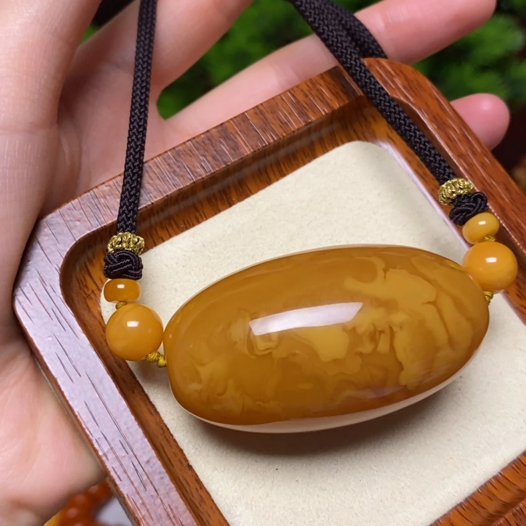 【闪购商品】蜜蜡颈饰未镶嵌项链