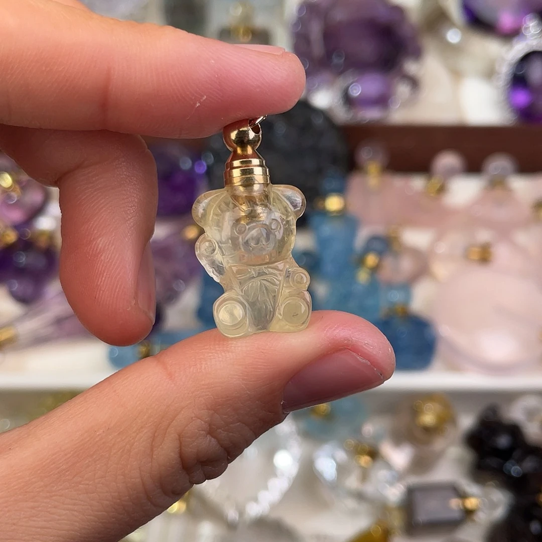 紫晶颈饰银S925镶嵌佑*天然水晶吊坠987