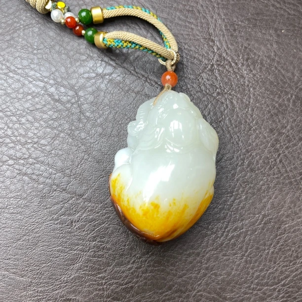 大象挂件和田玉首饰珠宝D2