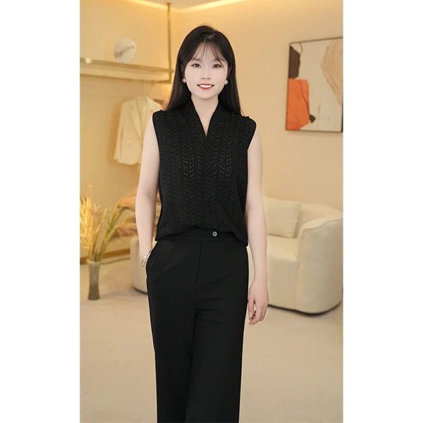 ClotheKlurd2025春夏新款镂空显瘦气质针织时尚休闲通勤贴身开衫