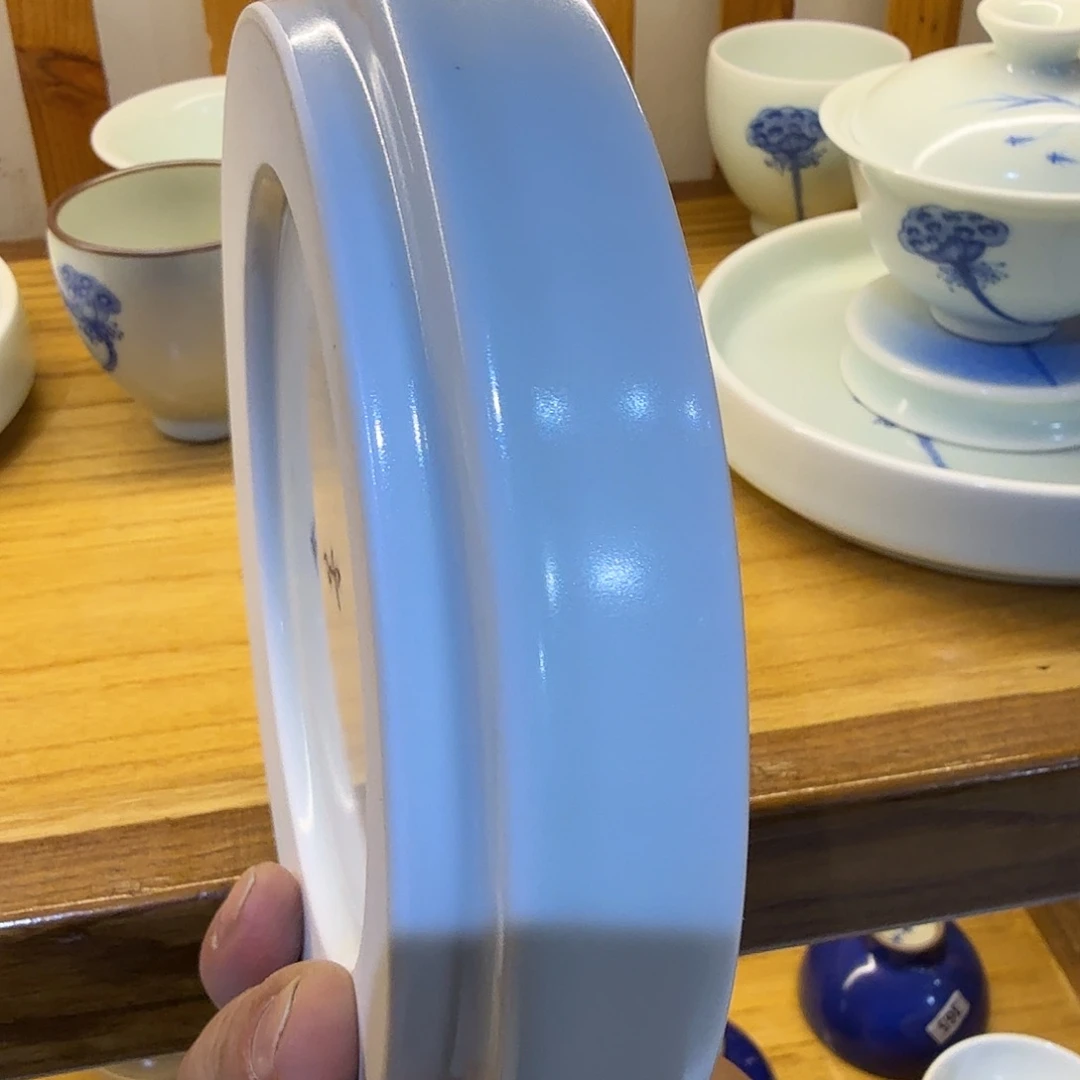 汝窑天真釉色不开片喜欢的可以拍