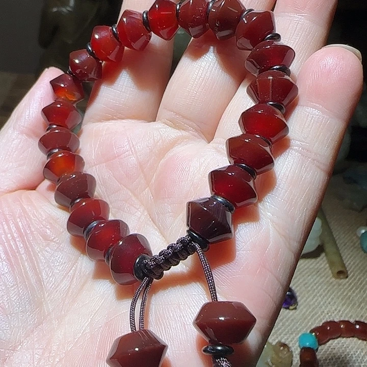 玛瑙/玉髓未镶嵌手链