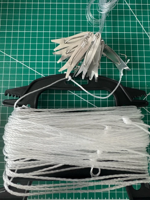 亮片甩线套组钓翘嘴专用