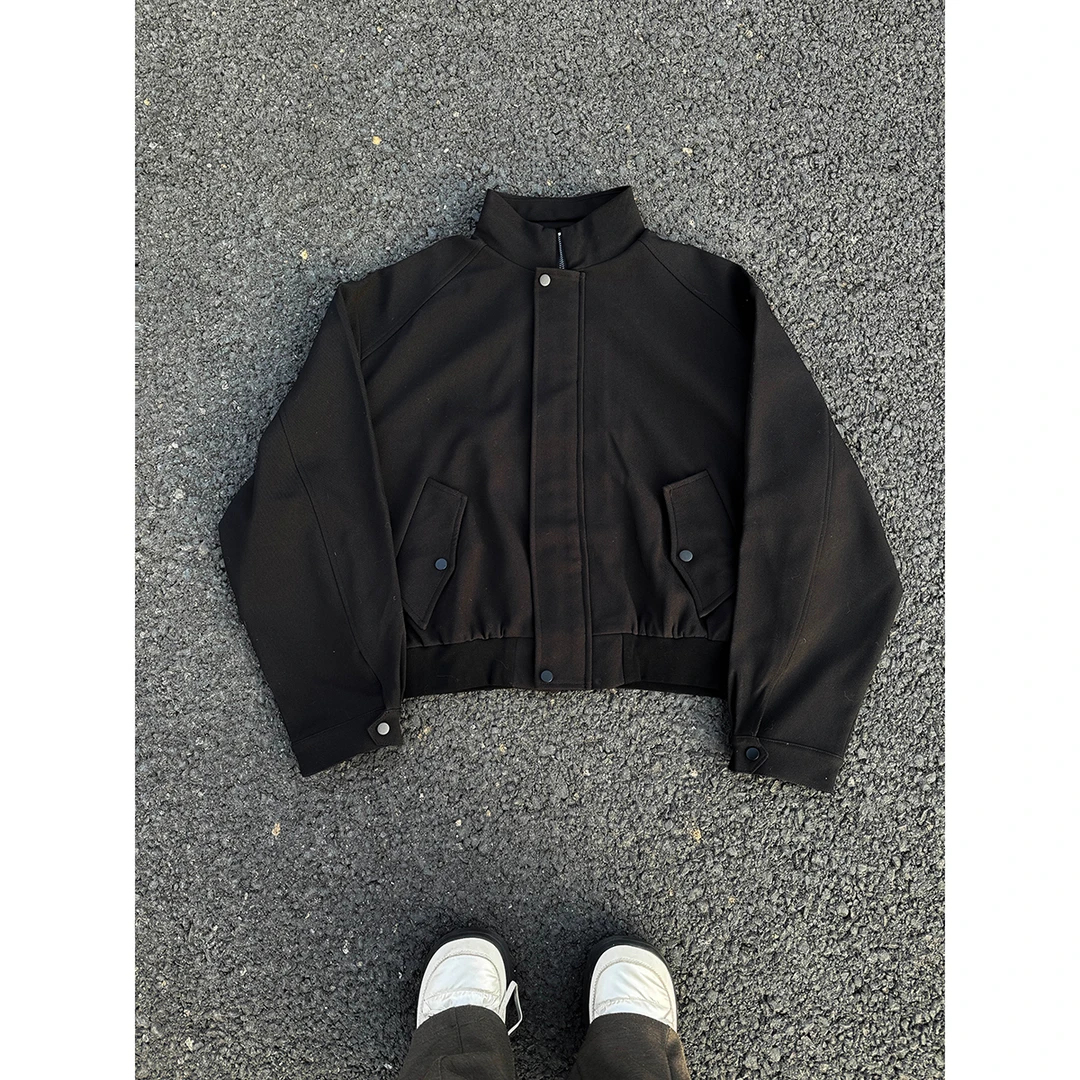 LIGGICC 25SS春季简约小众高级感新款百搭vibe夹克外套男cleanfit