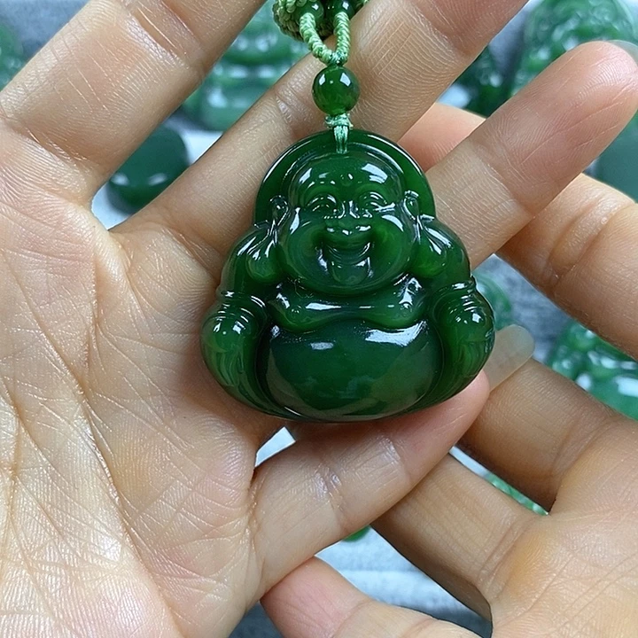 吊坠(不含链)未镶嵌和田玉（碧玉）39