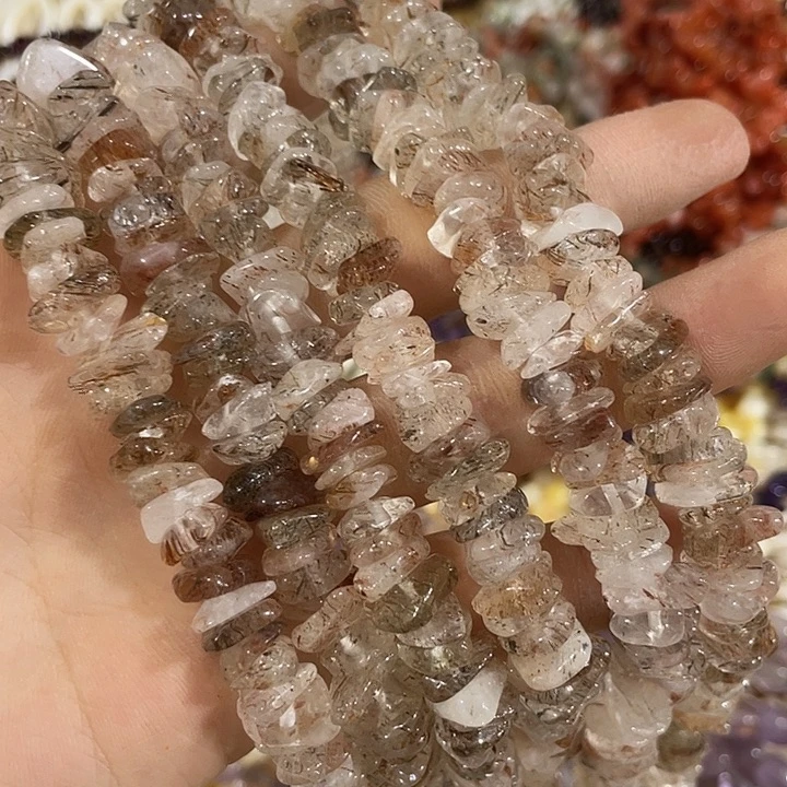 贝壳非金属一条铜发不规则片片