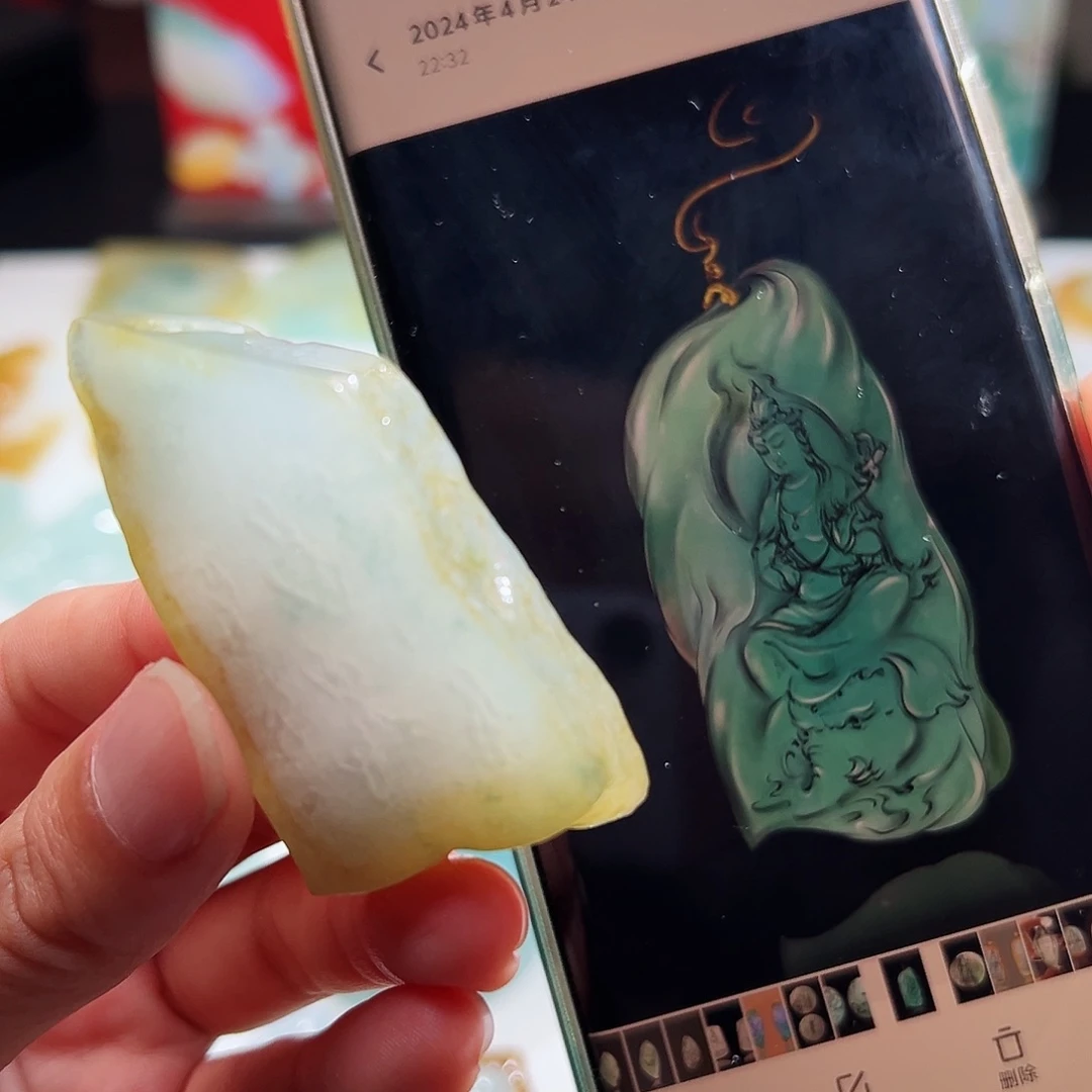 定制翡翠未镶嵌翡翠定制