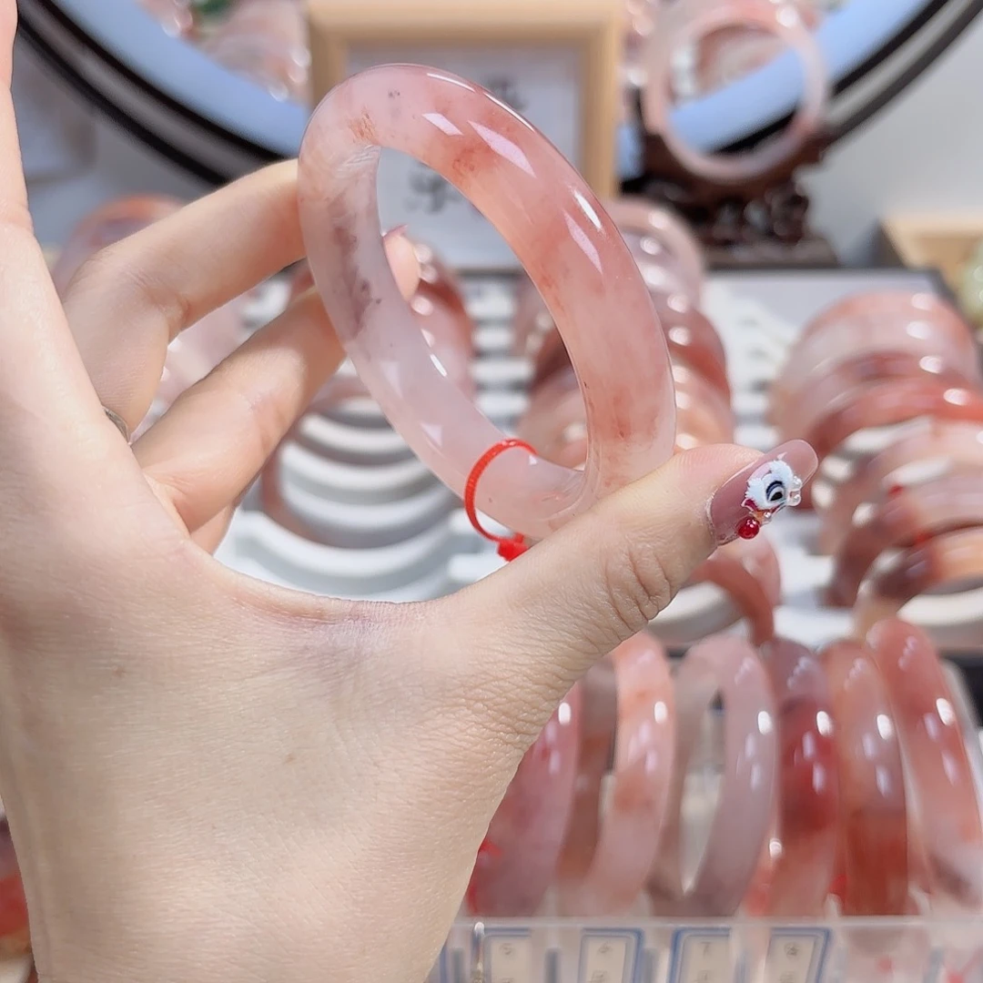 石英质玉手镯未镶嵌土****爱