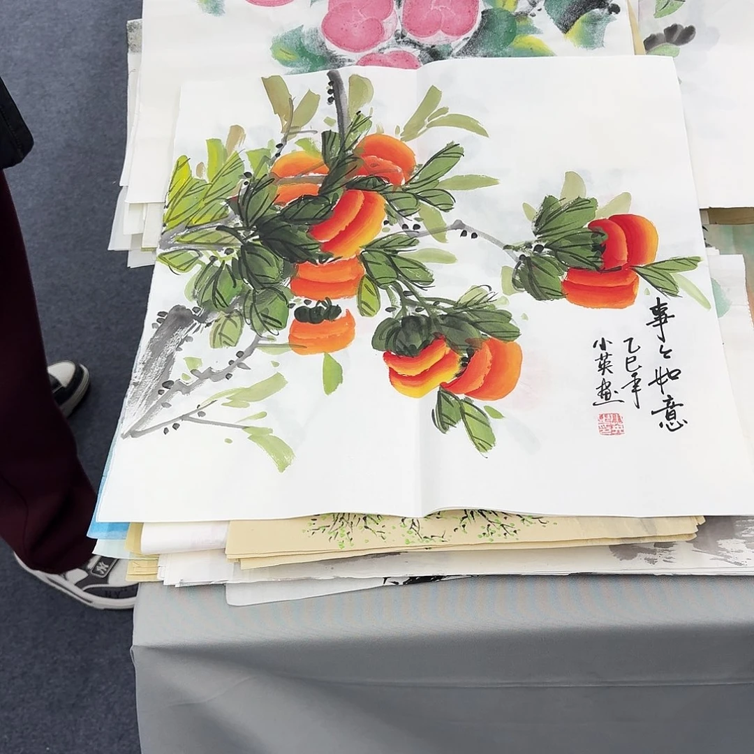 国画纯手绘作品欣赏