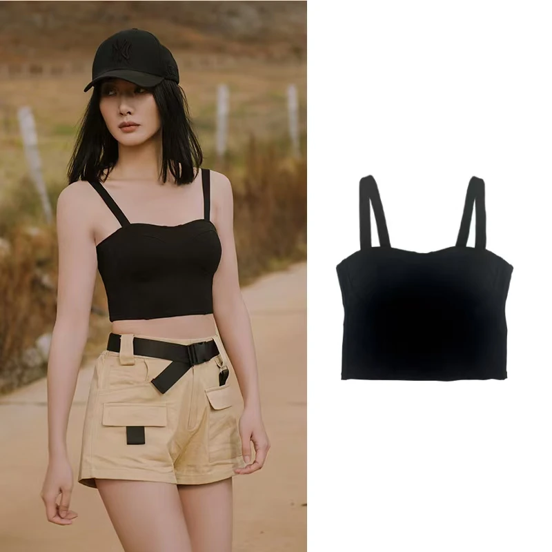 Er.Zhi夏季打底吊带罩杯内衣一体8725款【专柜1】