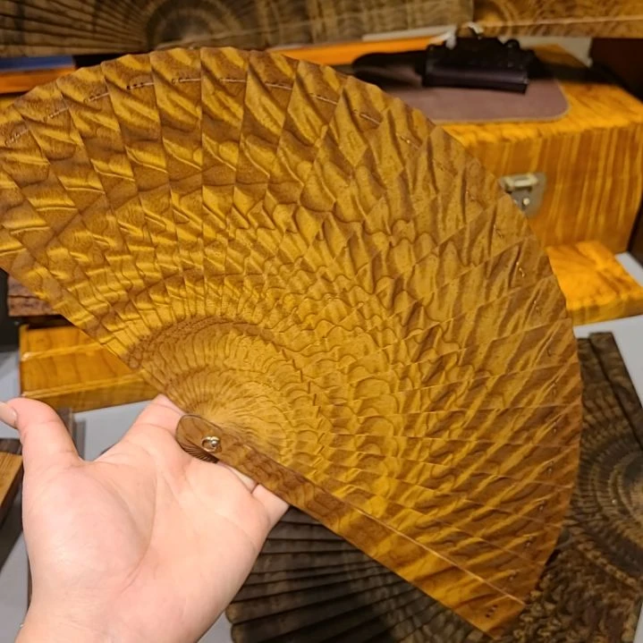 金丝楠18小叶桢楠金丝楠木苏扇老料