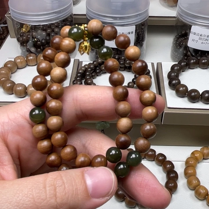 手串/手链檀香木迈索尔正区老山檀香0.8diy