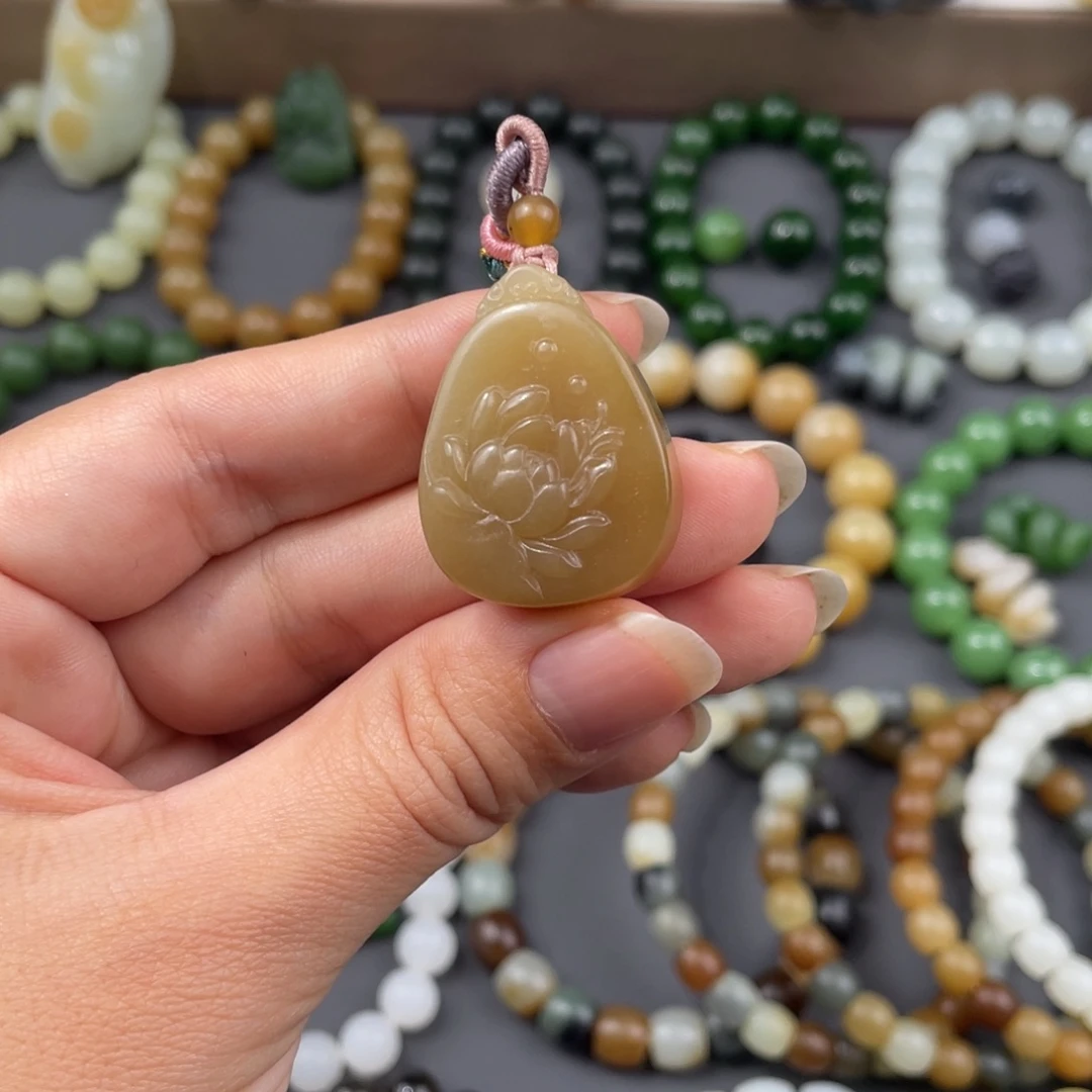 和田玉手串未镶嵌