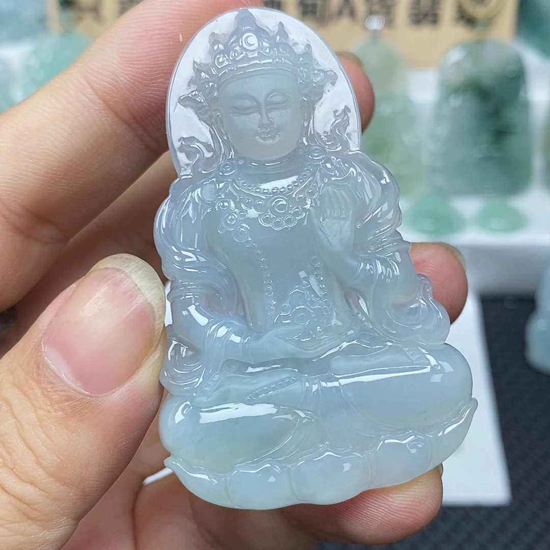 V***U翡翠未镶嵌颈饰翡翠