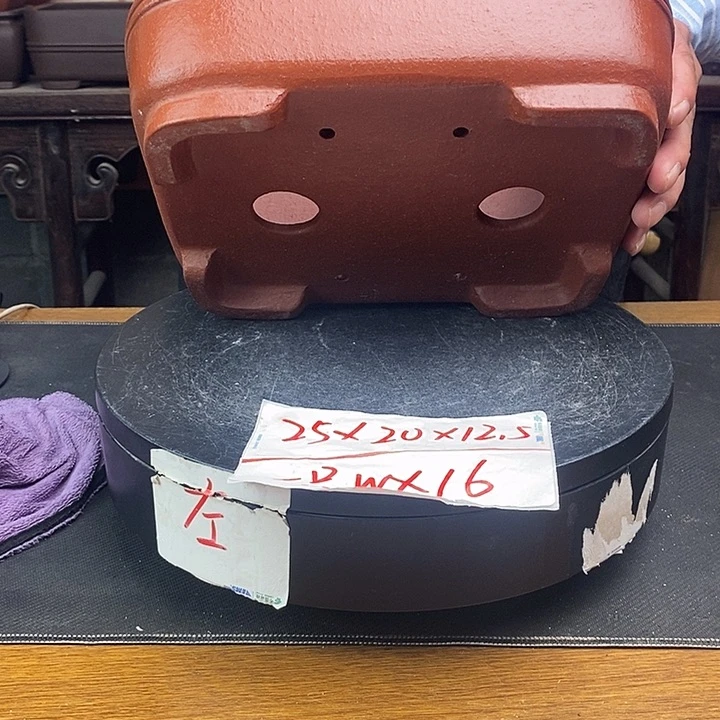 紫砂花盆货号一只WX16