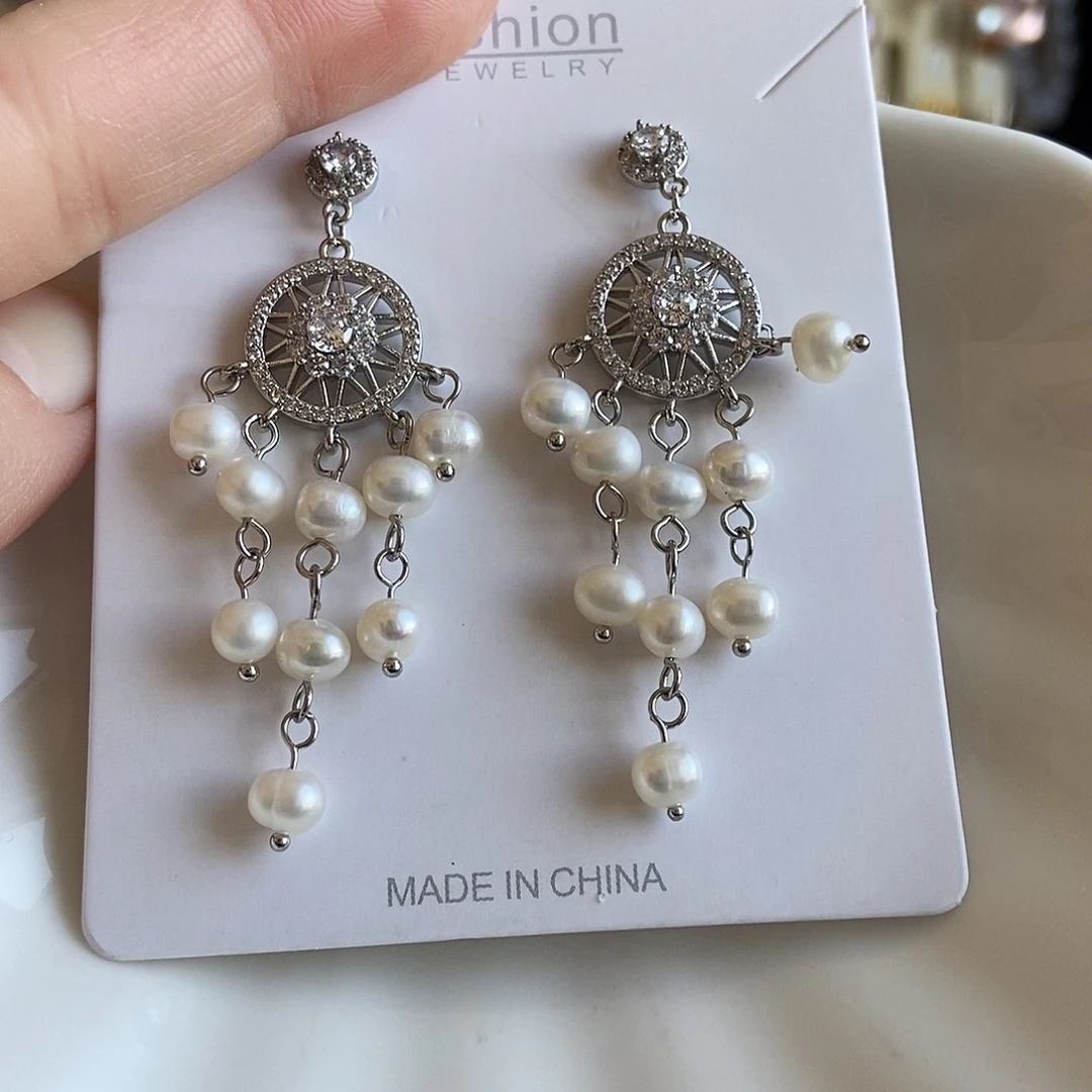 颈饰淡水珍珠合金特价耳饰4400