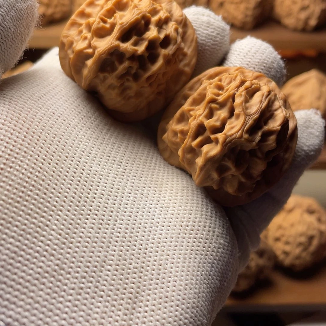 桃核吊坠天地狮子头37