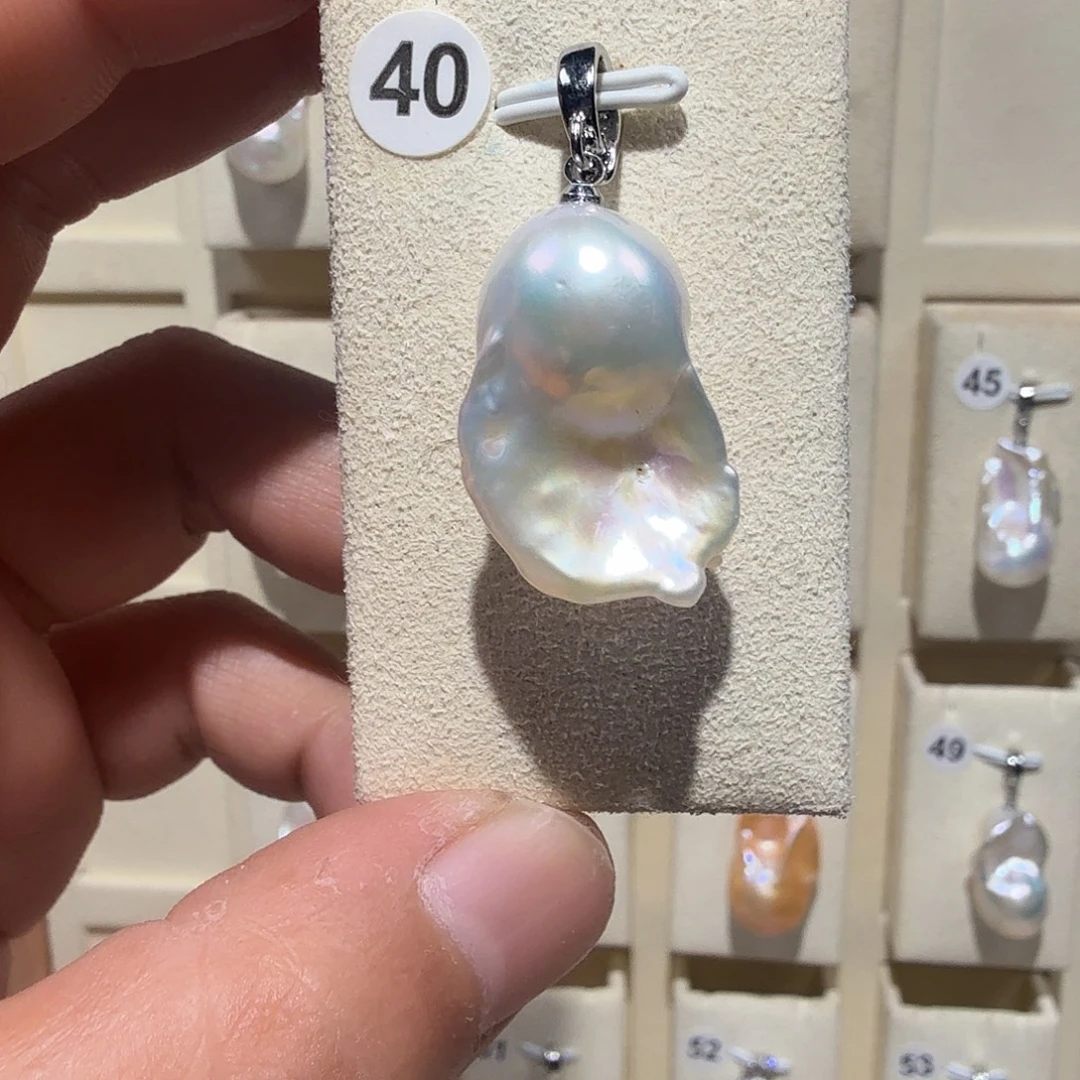颈饰合金淡水珍珠