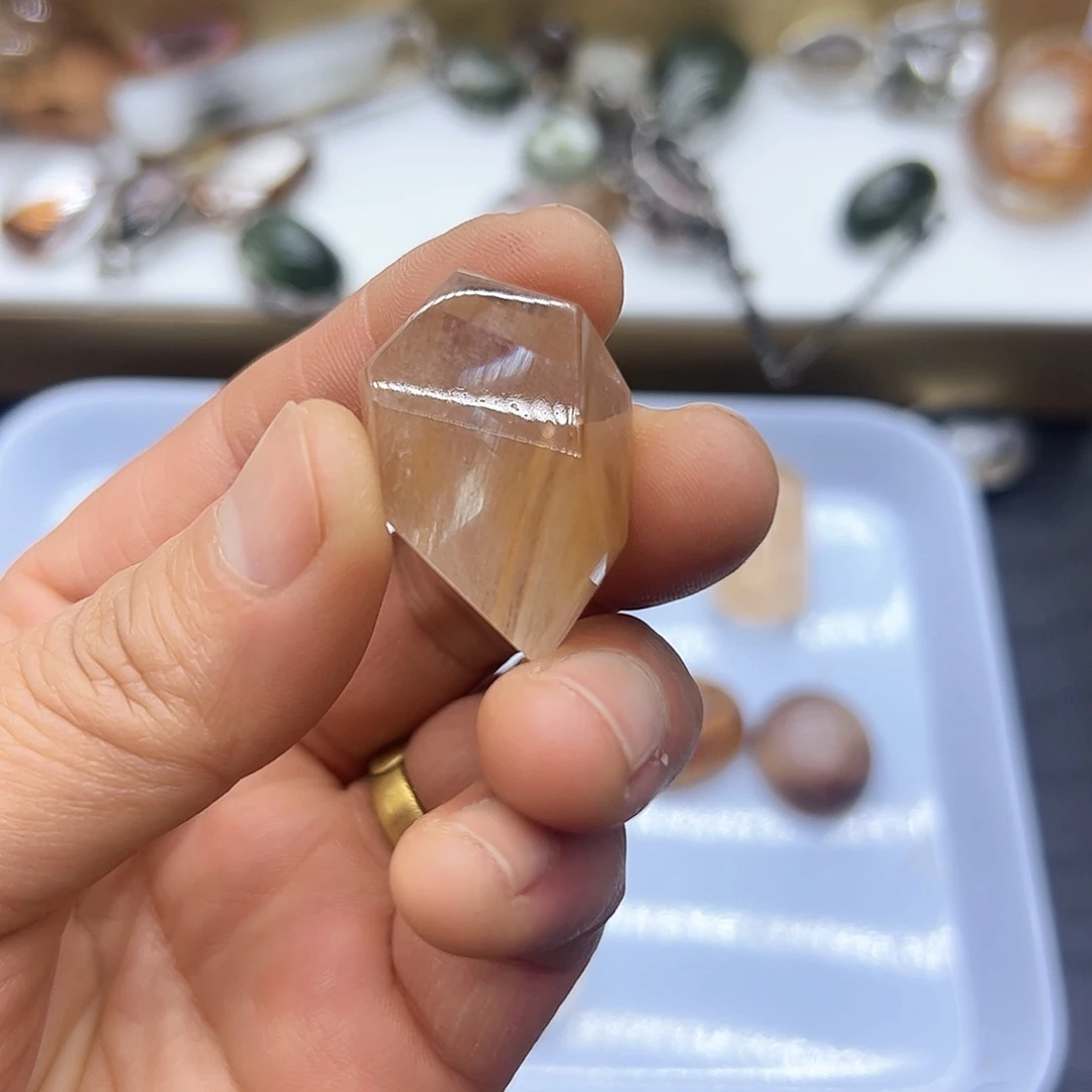 水晶吊坠(不含链)未镶嵌