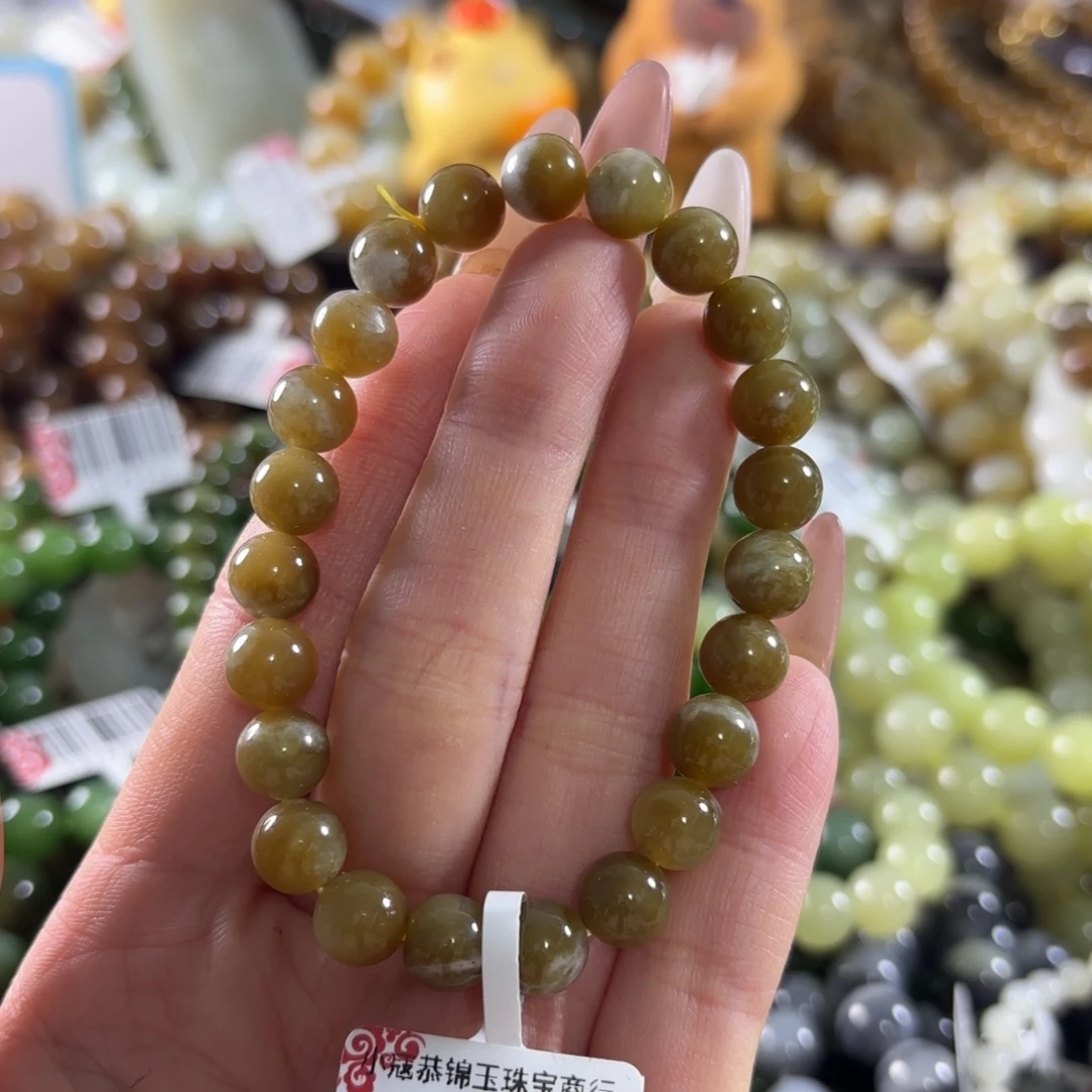 和田玉未镶嵌手链135