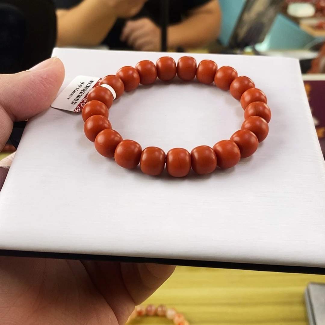 南红玛瑙未镶嵌手链