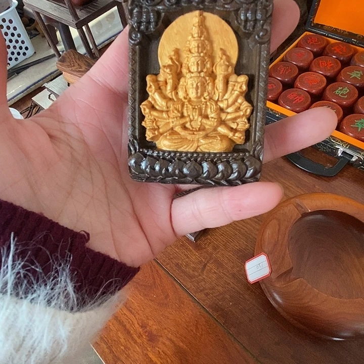 黑酸枝木类黑檀吊坠