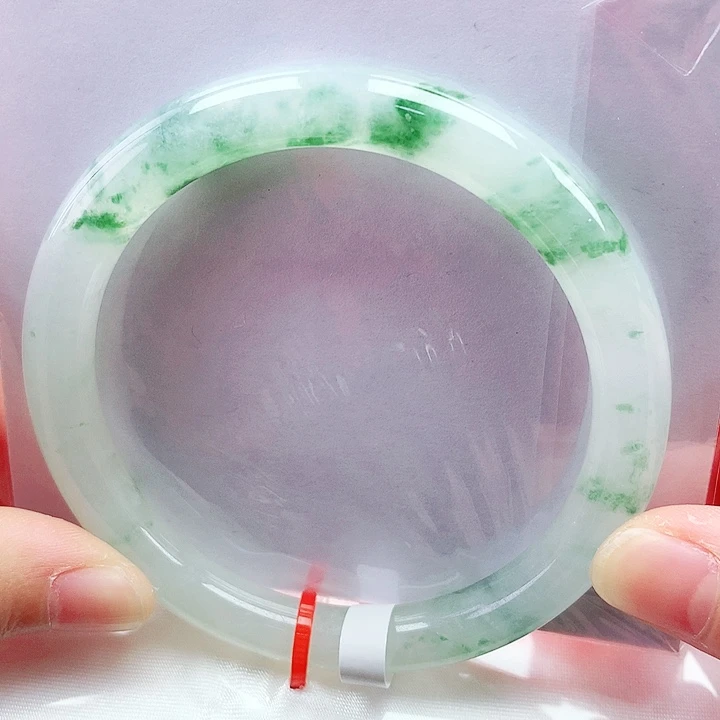 未镶嵌手镯翡翠54圈