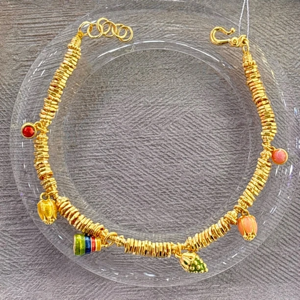 B3足金臻选盘缠手链22.4g