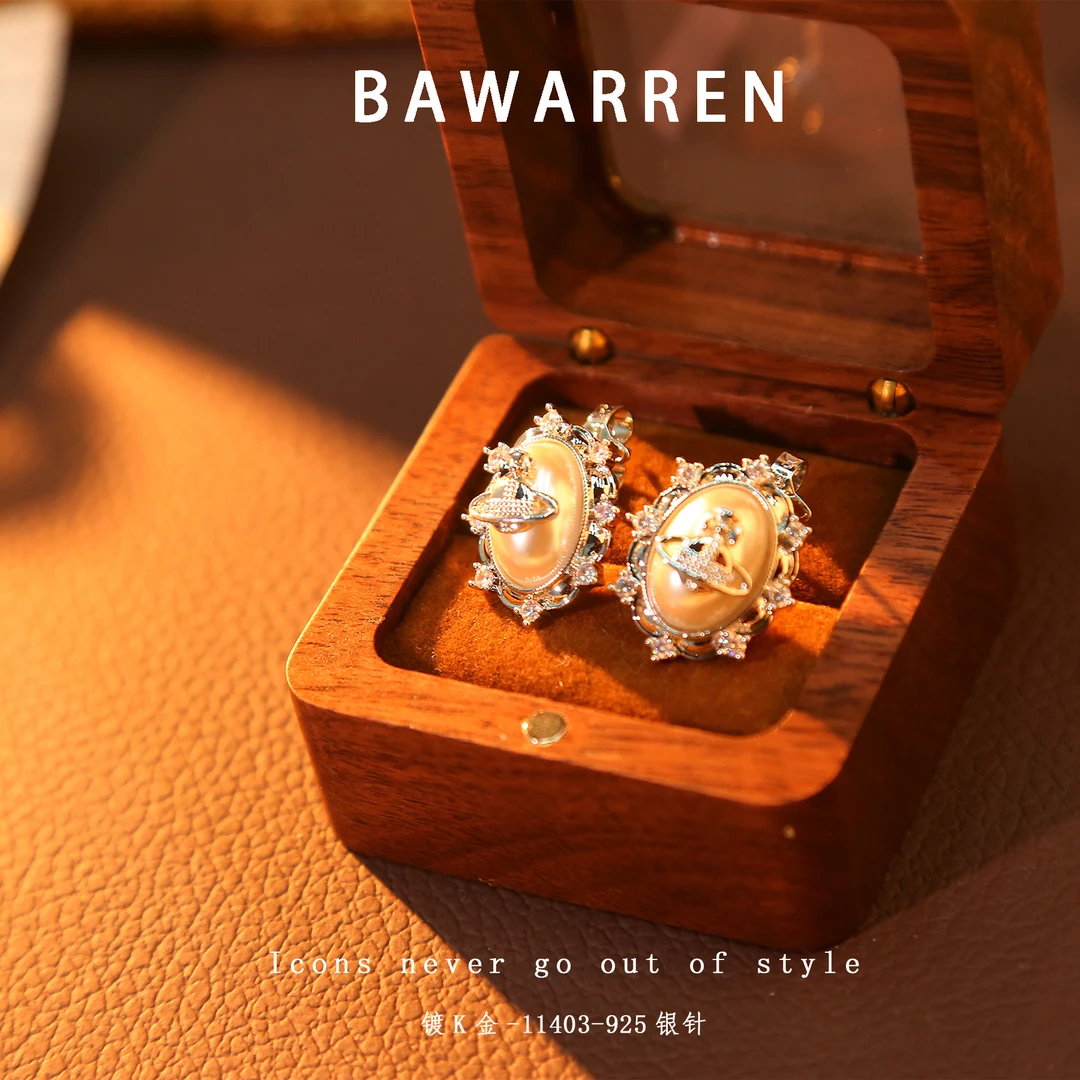 Bawarren 意❤ 11403-精致耳环欧美优雅