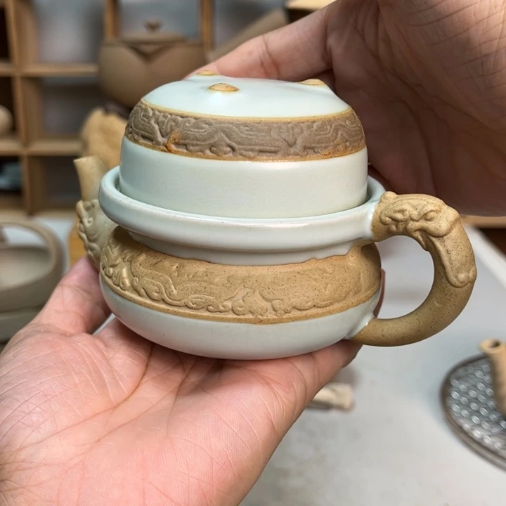 壶老段烧茶器茶具！