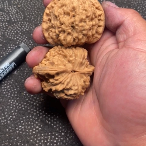 文玩核桃把件官帽20